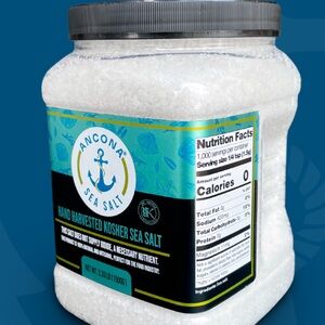 Ancona Sea Salt - Gourmet Hand Harvested Kosher